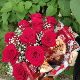 Ramo de 12 Rosas | Enviar Rosas Rojas | Flores Toñi